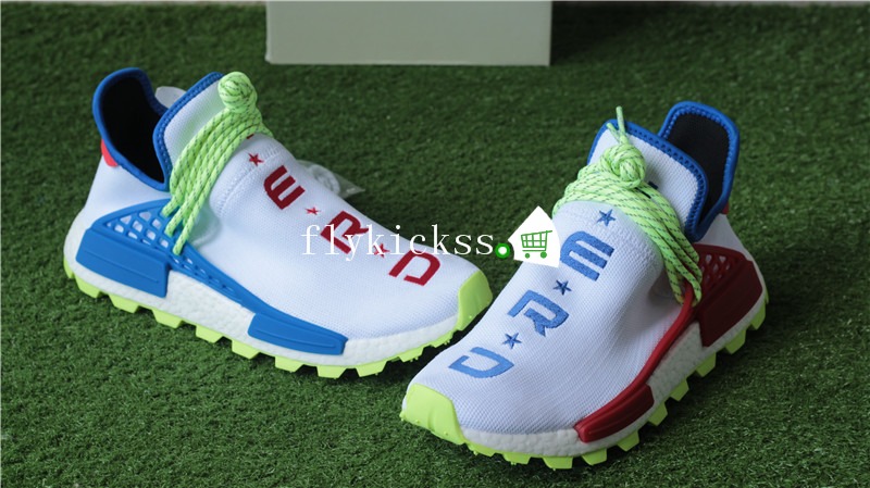 Fish Scale Boost Nerd Creme x Pharrell Adidas Human Race NMD Homecoming